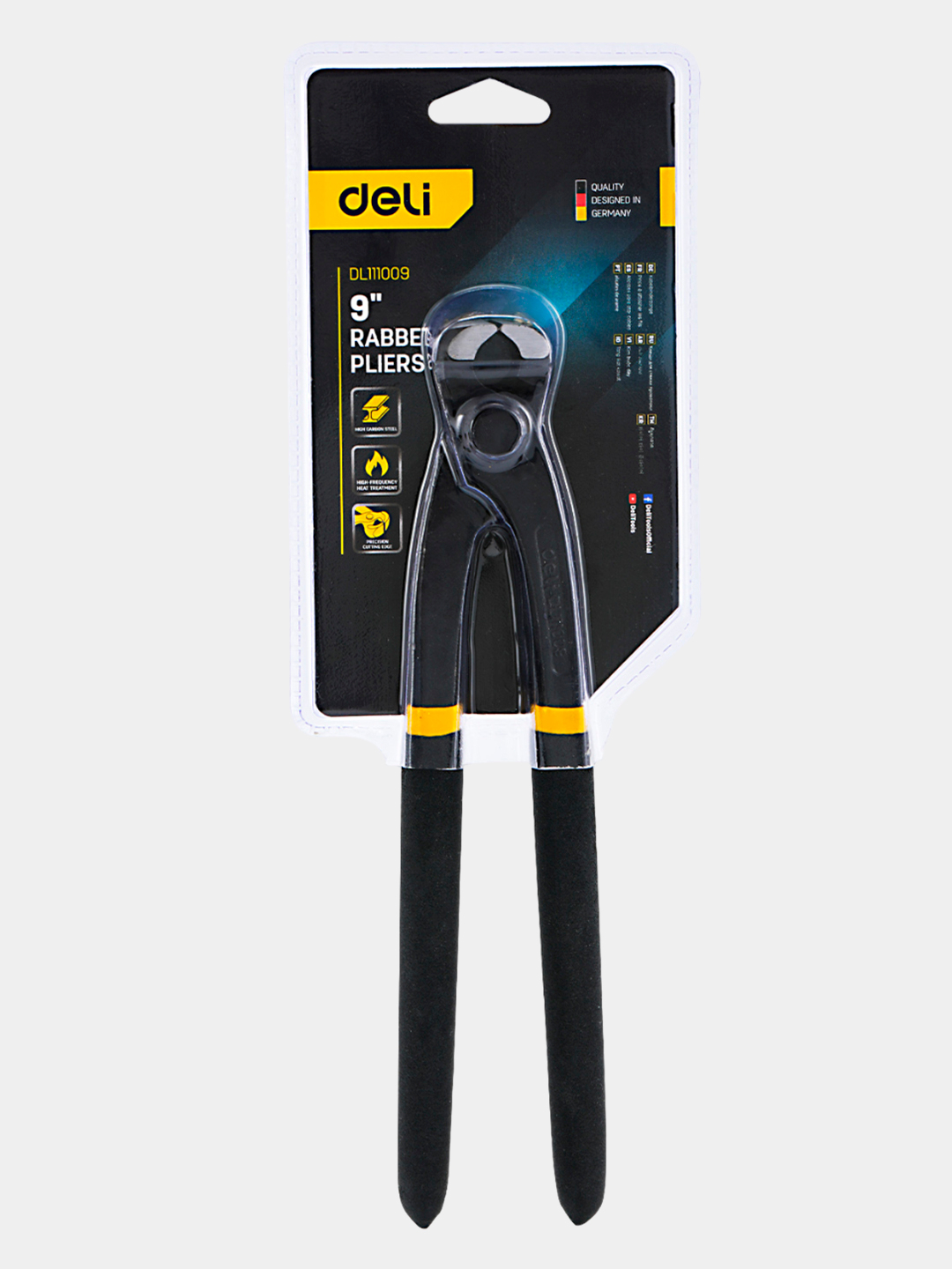 Клещи 8" Black EDL111008 Deli