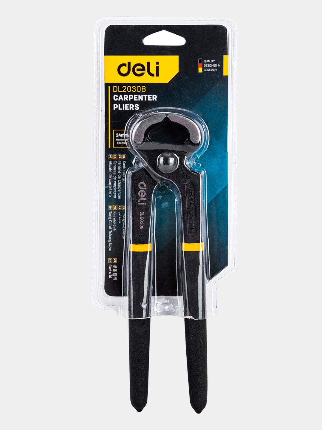 Клещи 8" Black EDL20308 Deli