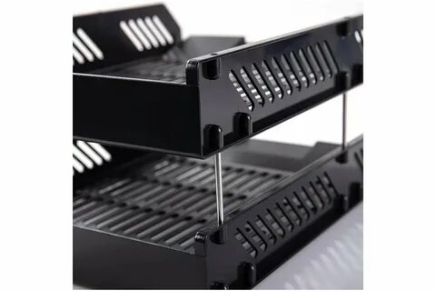 Лоток горизонтальный 2шт. Black 9208 Deli