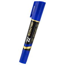 Permanent marker ikki tarafli Blue U72-BL Deli