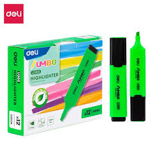 Маркер текстовый U366-GN Green Deli