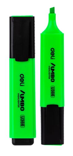 Маркер текстовый U366-GN Green Deli