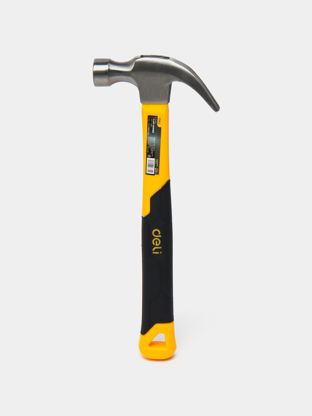 Молоток-гвоздодер EDL5002 Deli Yellow-Black