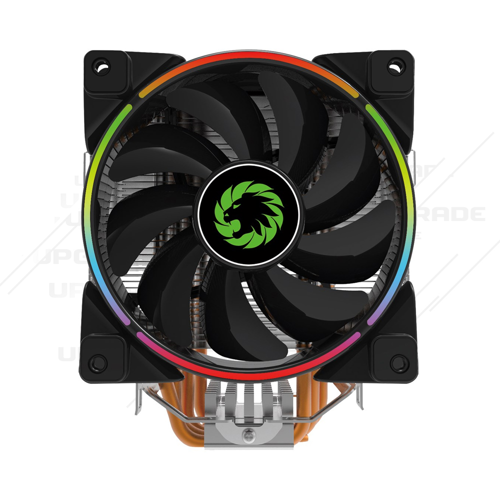 Кулер для корпуса компьютера  GAMMA 500-RAINBOW Black