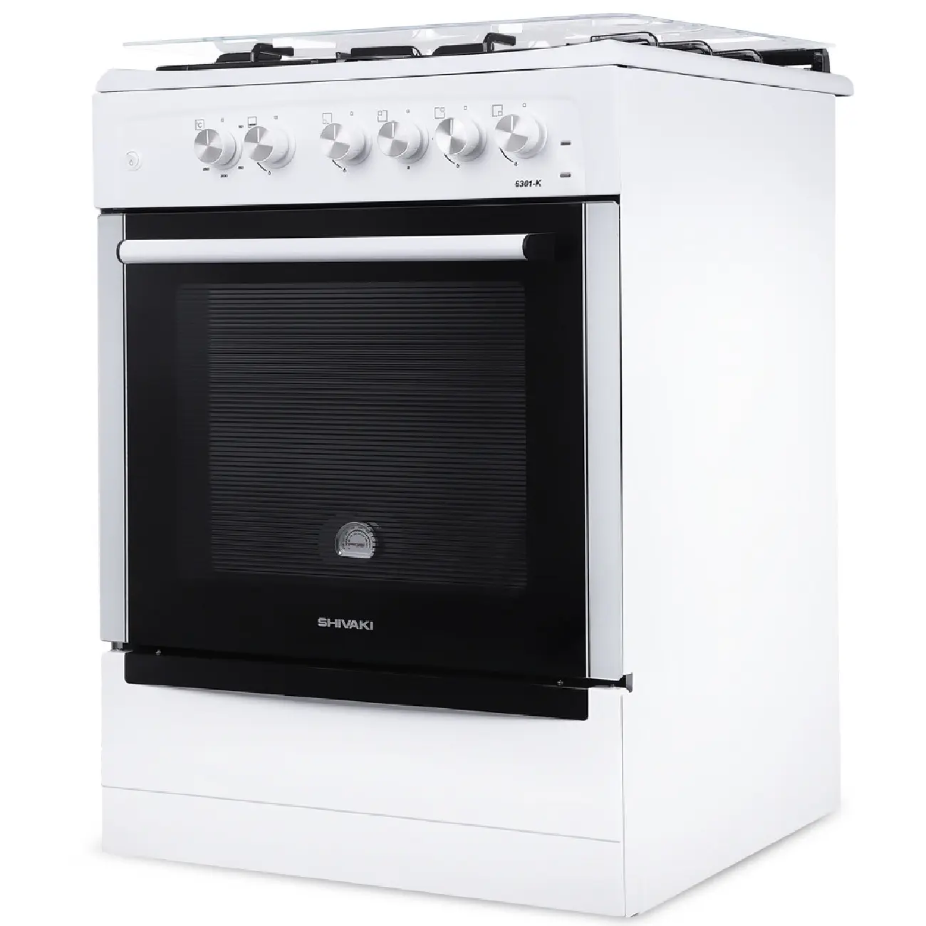 Газовая плита Shivaki 6301-K White