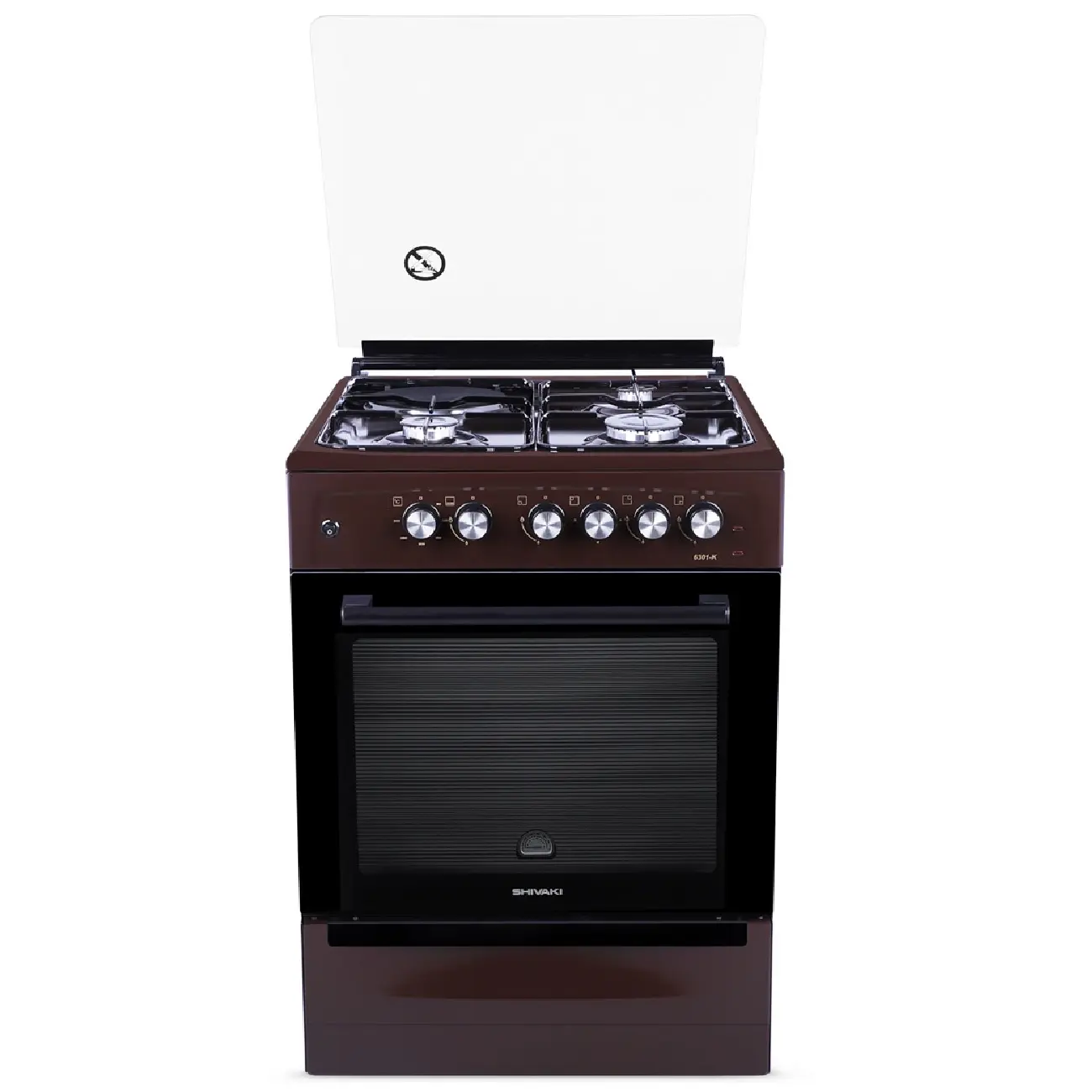 Газовая плита Shivaki 6301-K Brown