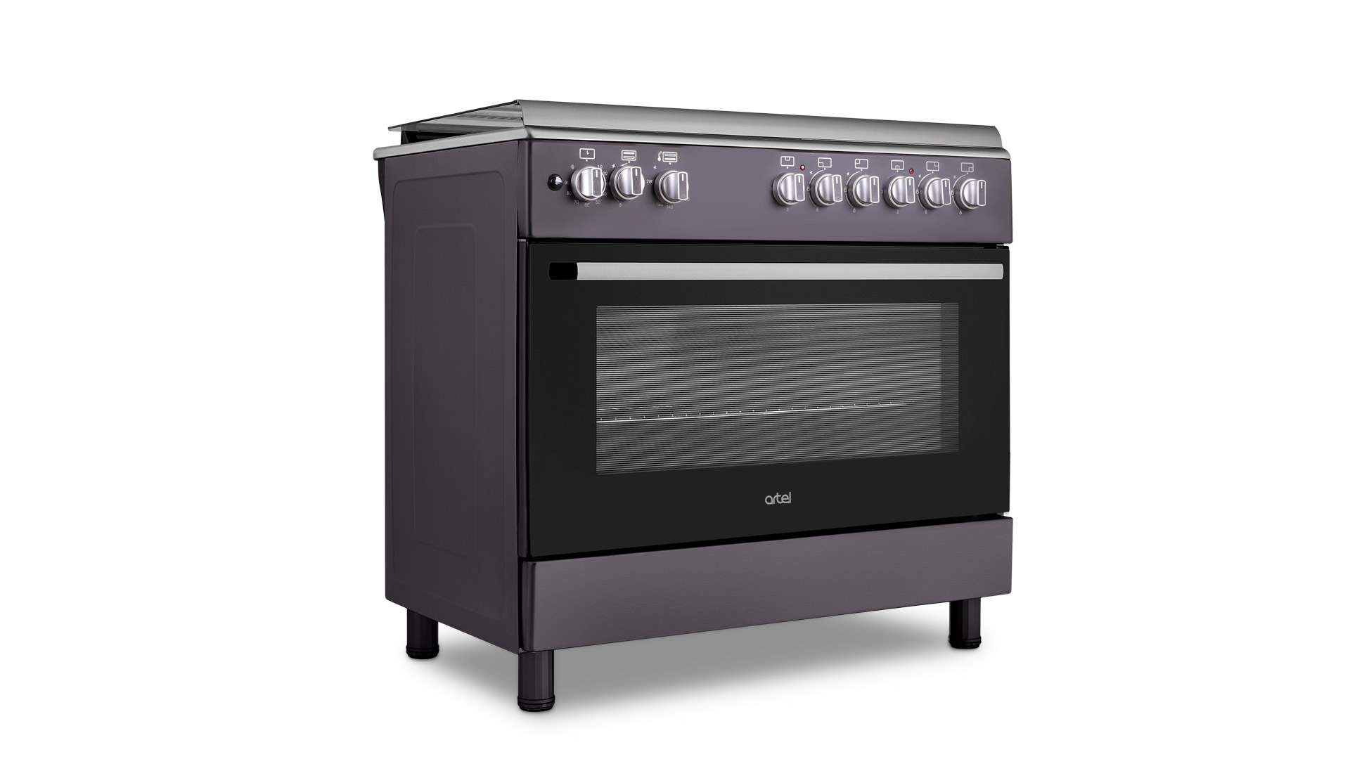 Комбинированная плита Artel Milagro F90 G Matte Black