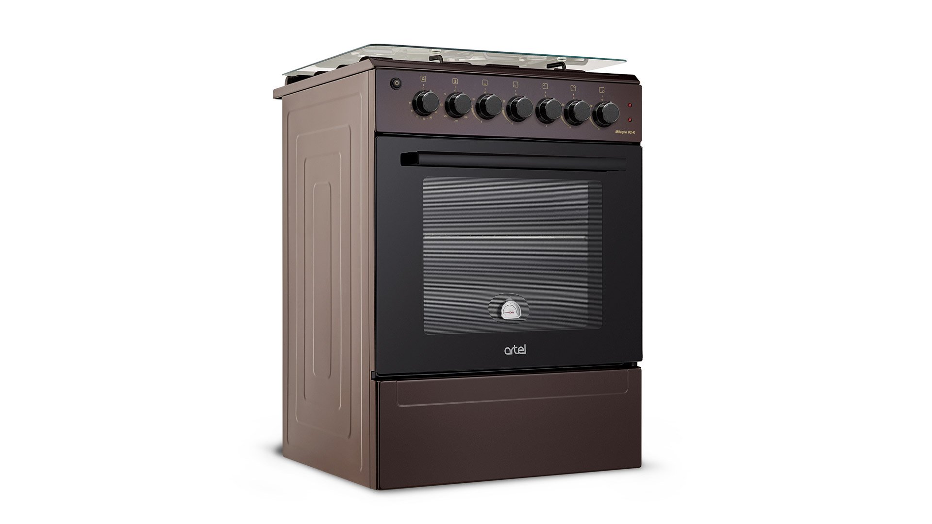 Комбинированная плита Artel GRAND MILAGRO 02-K WOK Gray