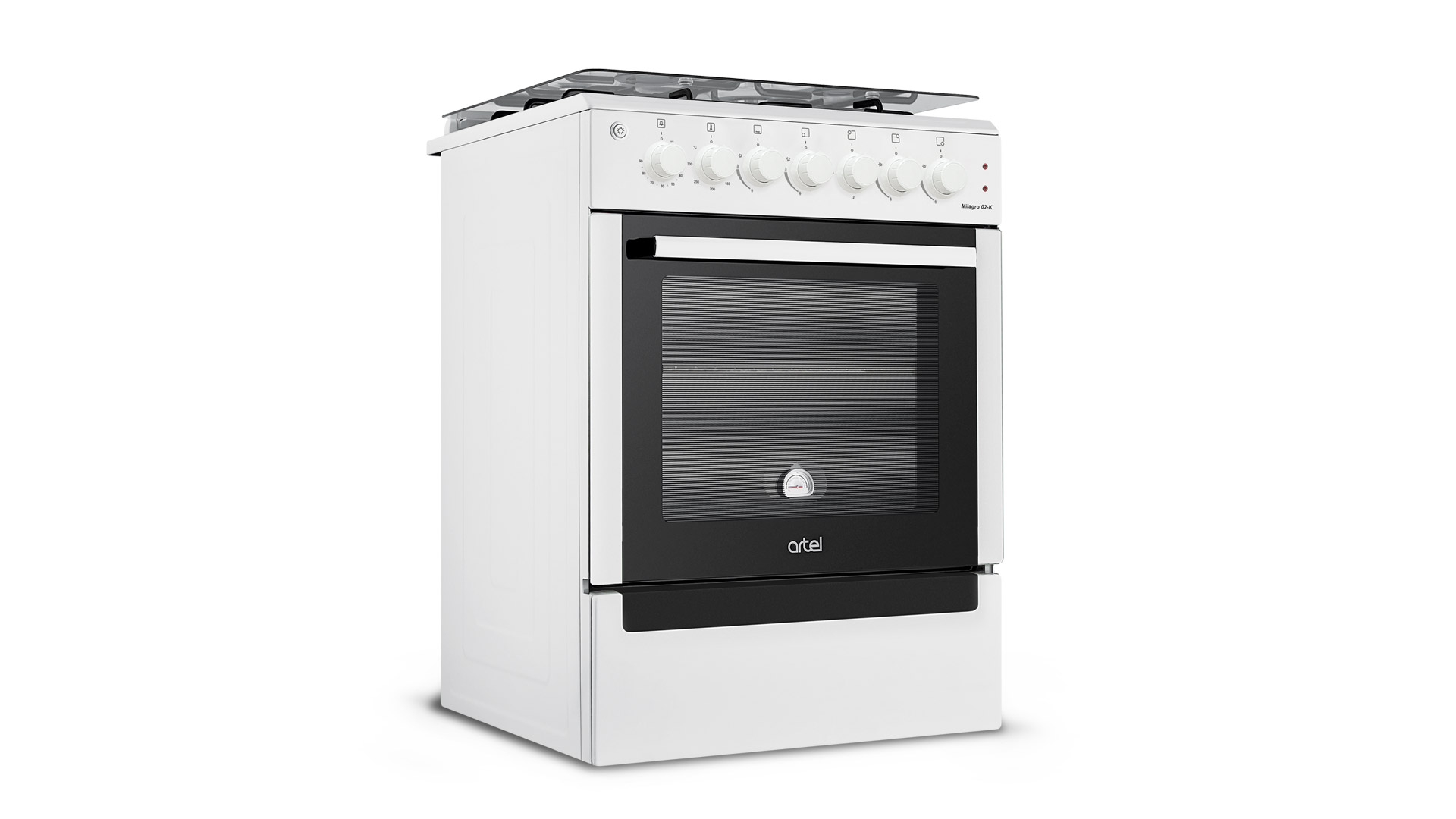 Комбинированная плита Artel GRAND MILAGRO 02-K WOK White