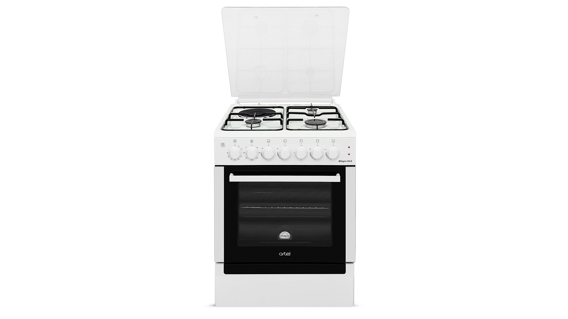 Комбинированная плита Artel GRAND MILAGRO 02-K WOK White