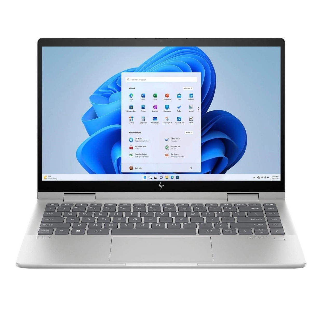 Ноутбук HP Envy X360 14-es1023dx, Core i7-150U, 16GB, 512GB SSD, Silver