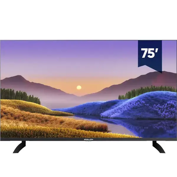 Телевизор Avalon B75MQA800 Black