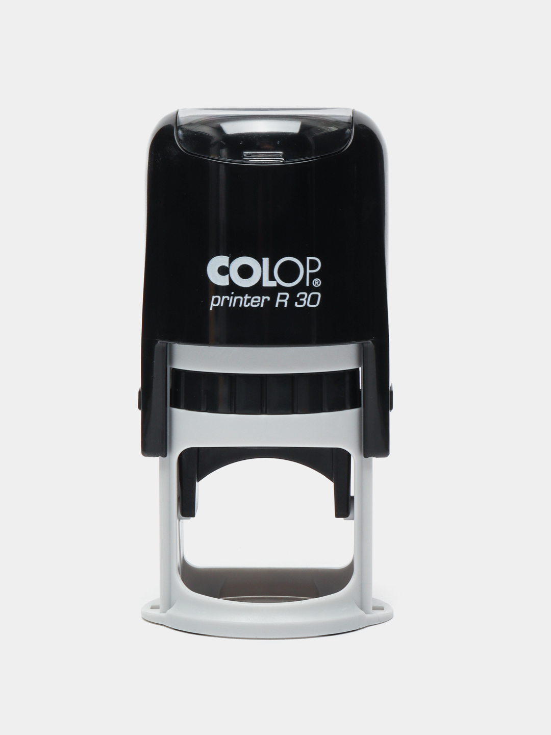 Оснастка Printer R30 Black-BlueColop, круглая