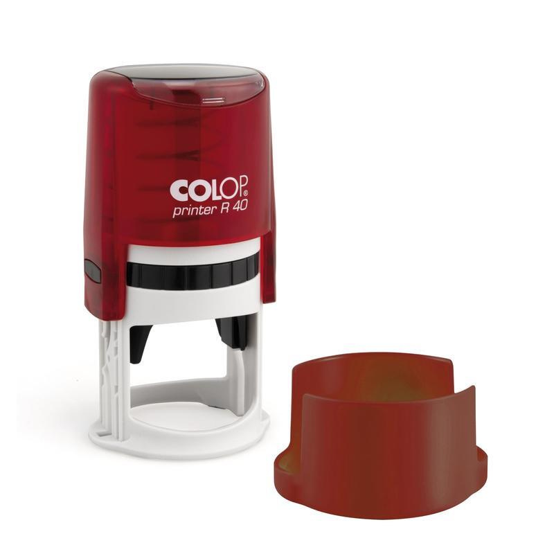Оснастка Printer R40 Red-Blue Colop, круглая