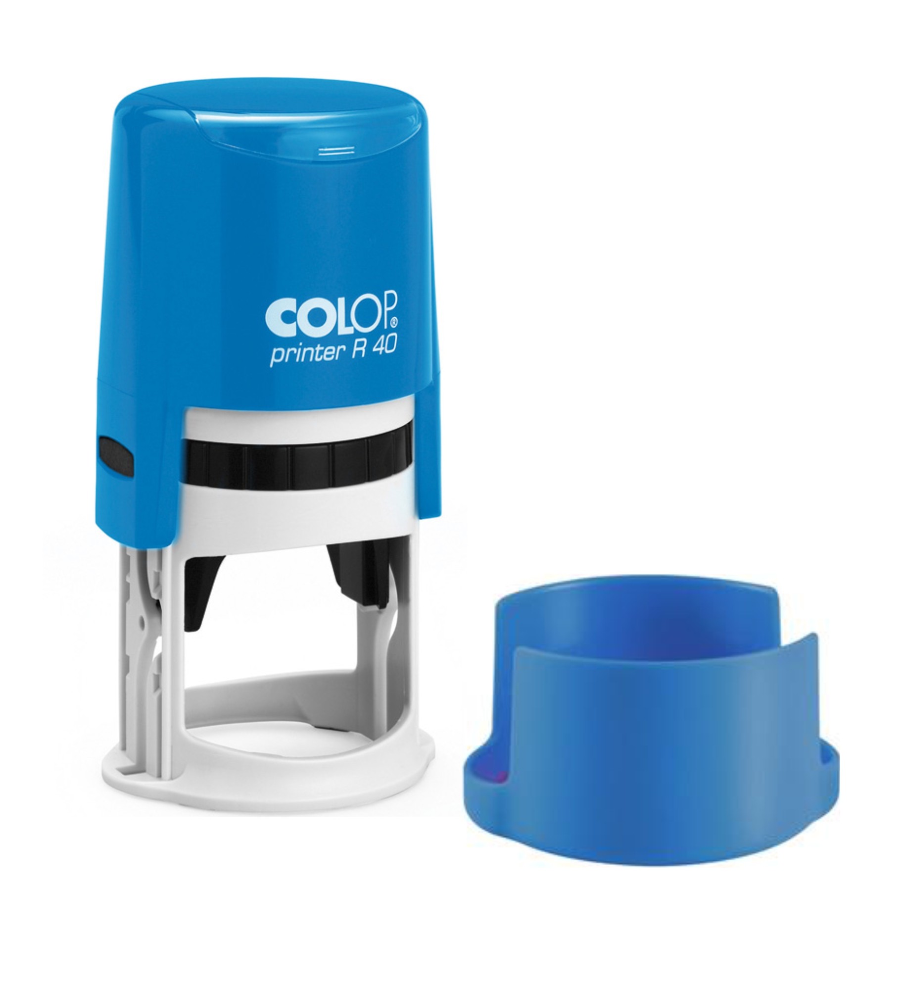 Оснастка Printer R40N Yellow-Blue Colop, круглая
