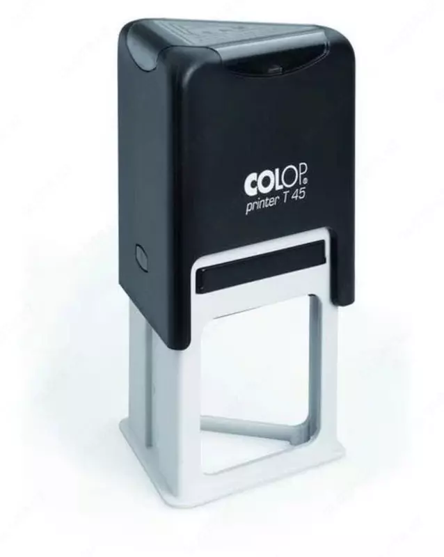 Оснастка Printer Т45 Black-BlueColop, треугольная