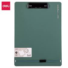 Планшет с зажимом Deli Green NS179