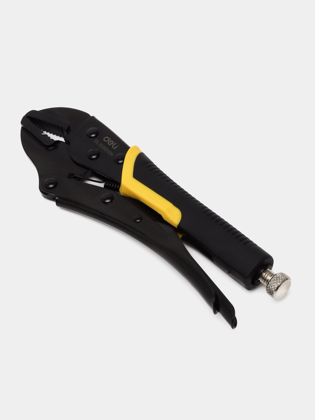 Плоскогубцы прямые с фиксацией Black DL109010HDeli