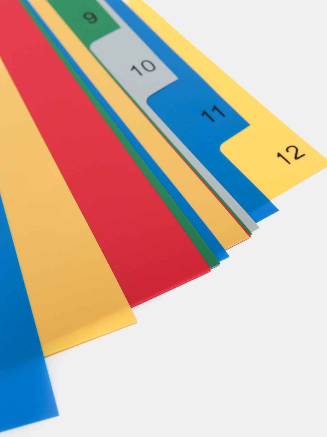Разделитель пластмассовый 1-12 Assorti 5725A Deli