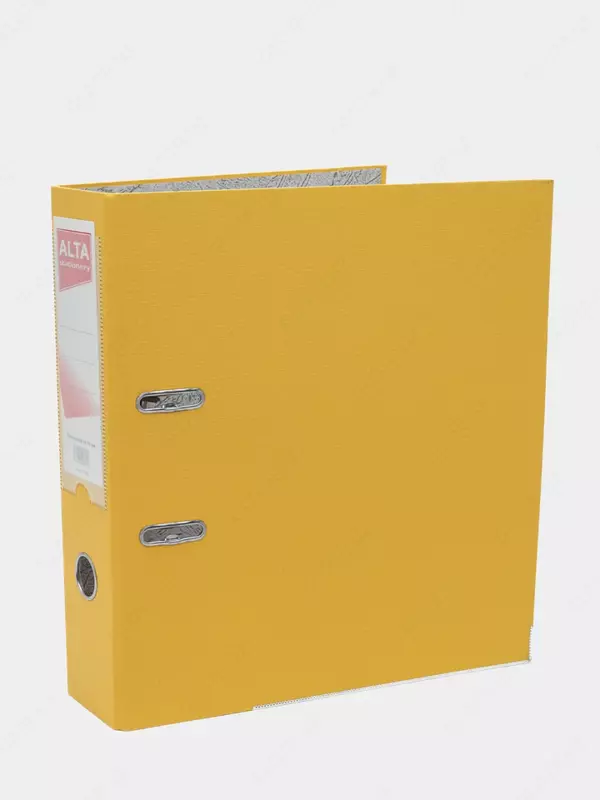 Папка-регистр А4 75мм Yellow Alta