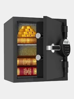 Сейф огнеупорный 420*380*300 ET581 Deli