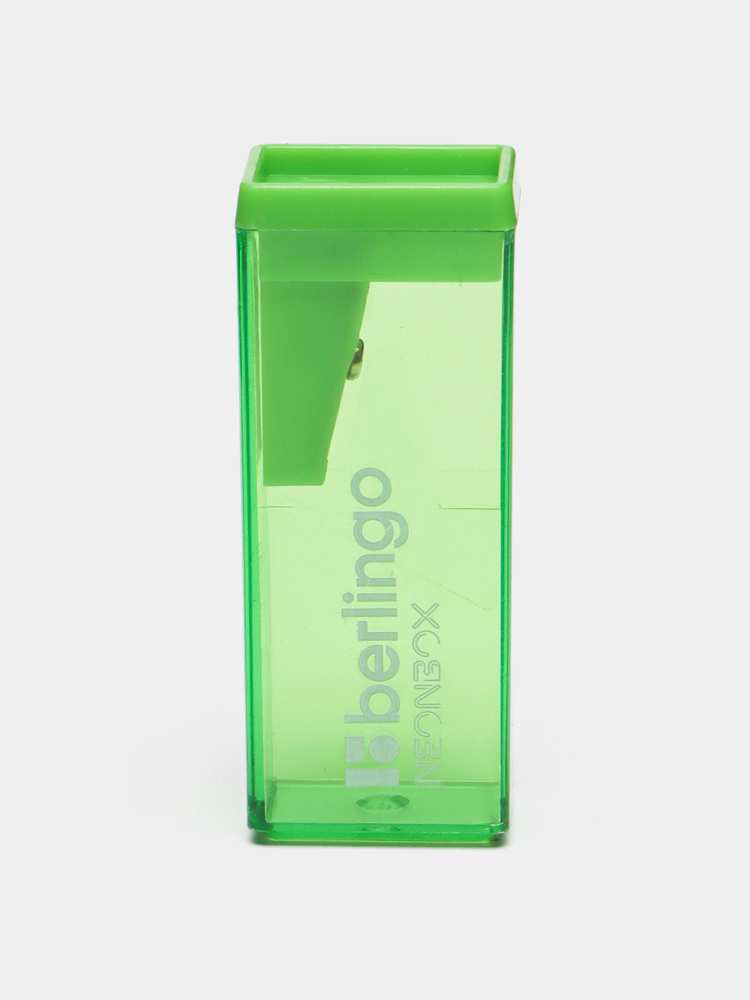 Точилка пластиковая Berlingo "NeonBox"Assorti