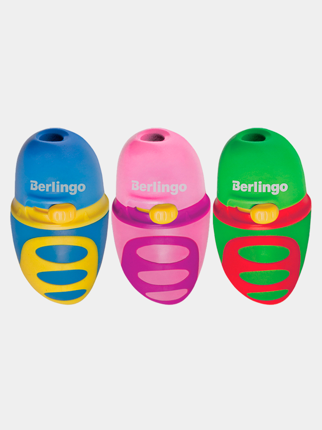 Точилка пластиковая Berlingo "Riddle" Assorti