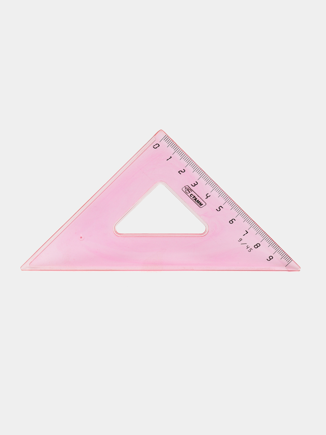 Треугольник 45гр, 9см Стамм "NEON Crystal", Assorti