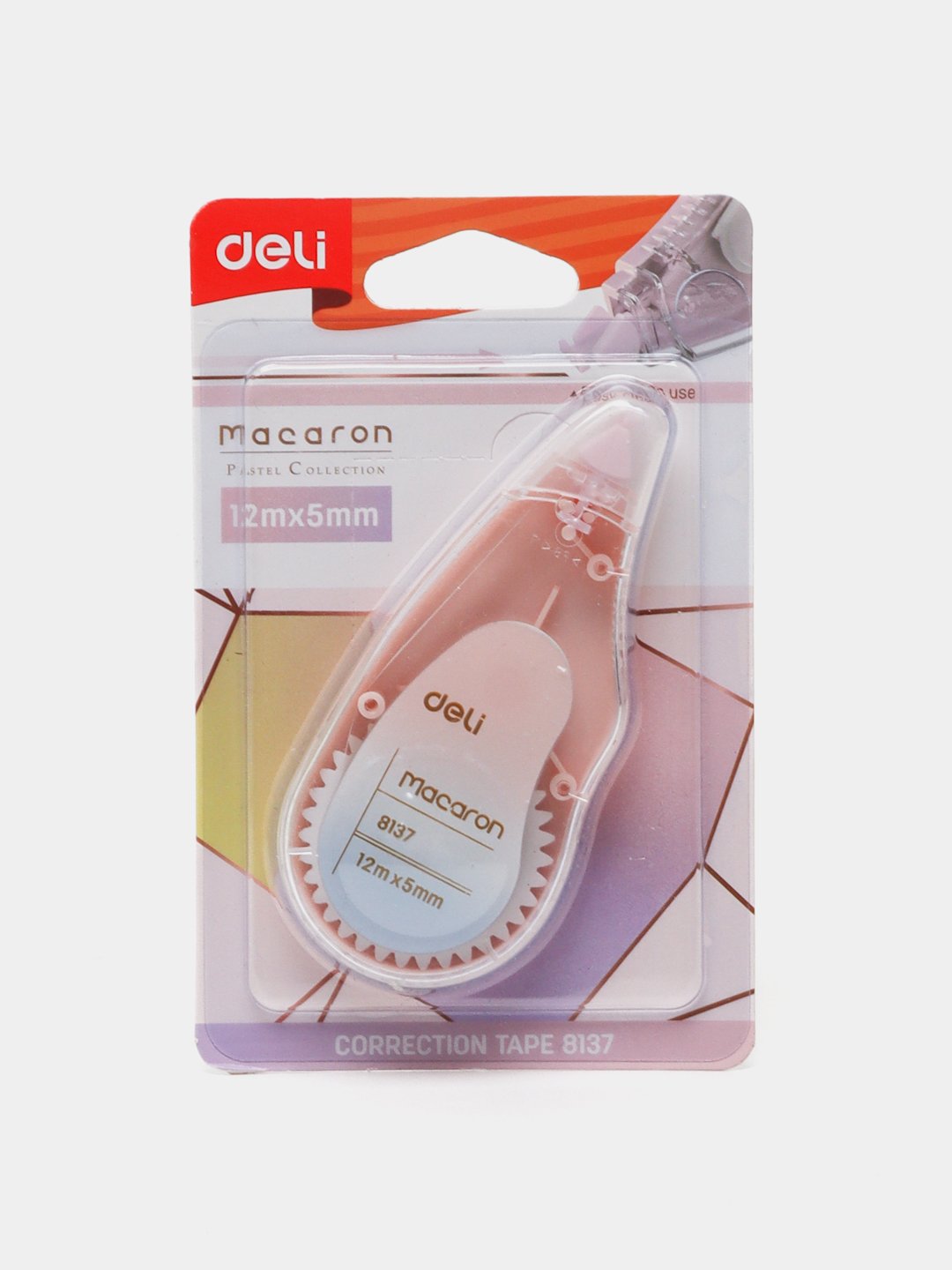 Штрих-лента 12мм 8137 Deli