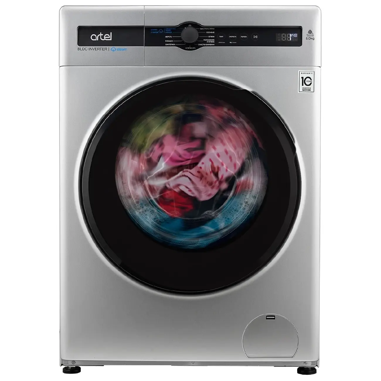 Стиральная машина - автомат Artel-WF80L2344G Серый (8кг)