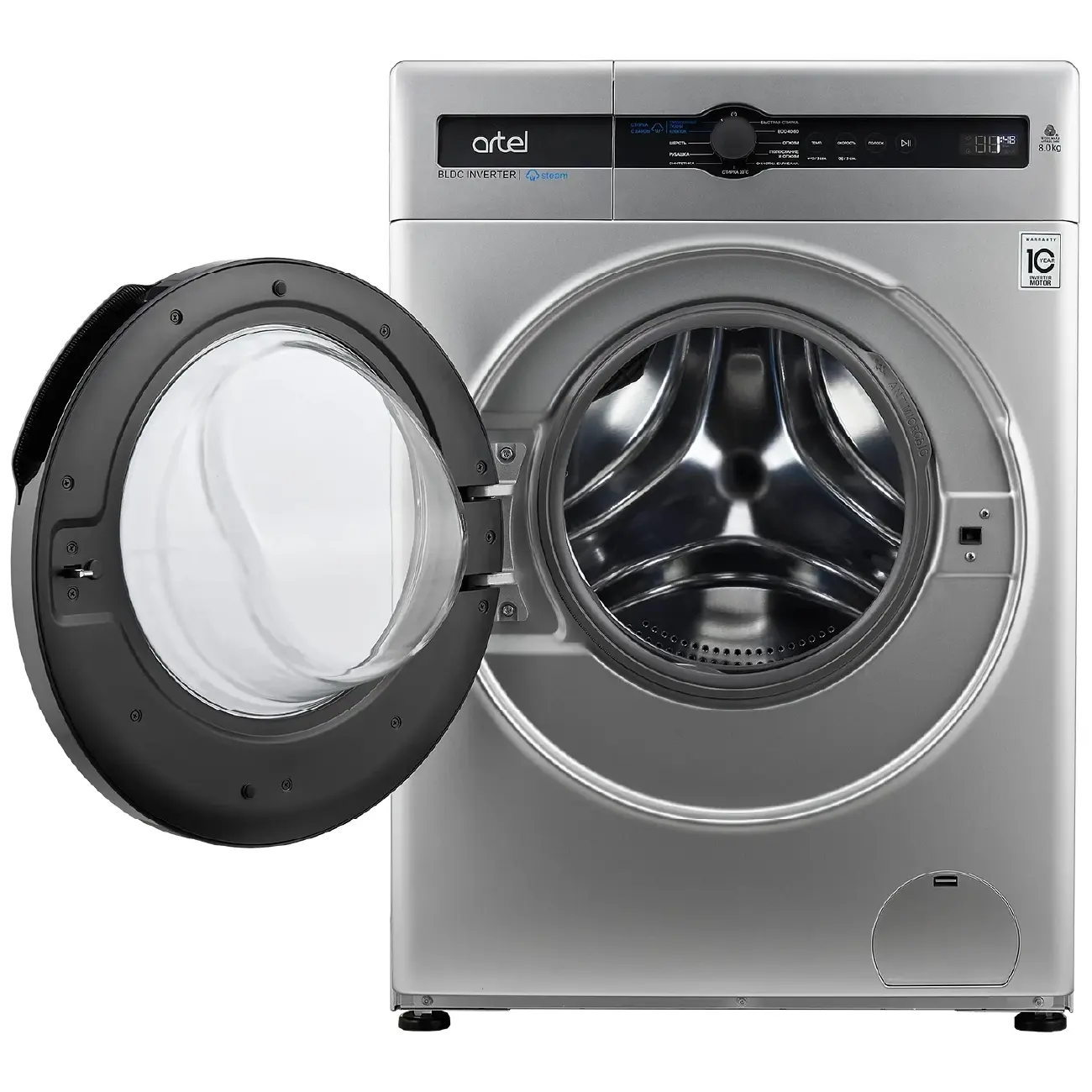 Стиральная машина - автомат Artel-WF80L2344G Серый (8кг)