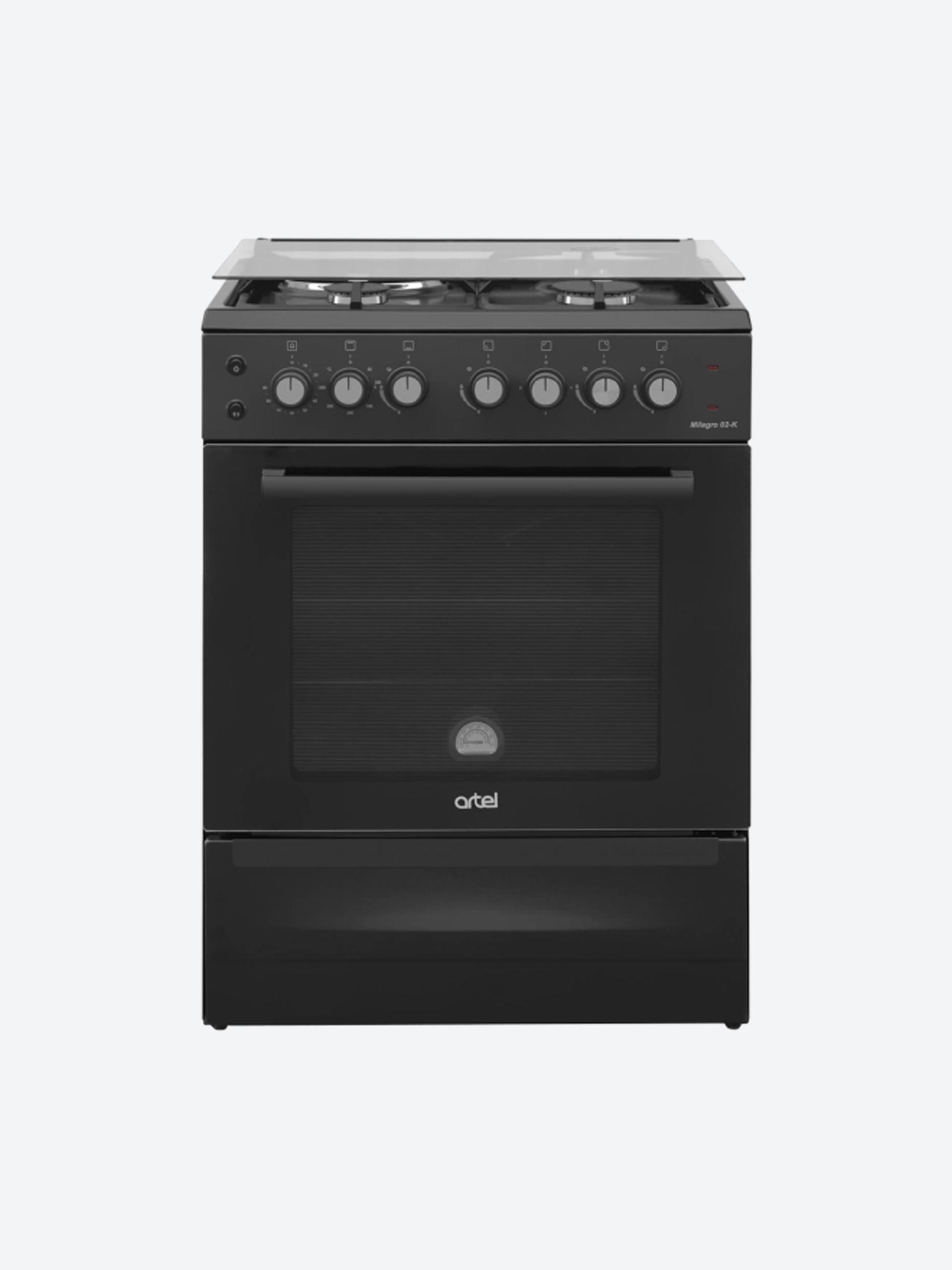 Комбинированная плита Artel Milagro 02-G V1 CHU Matte Black