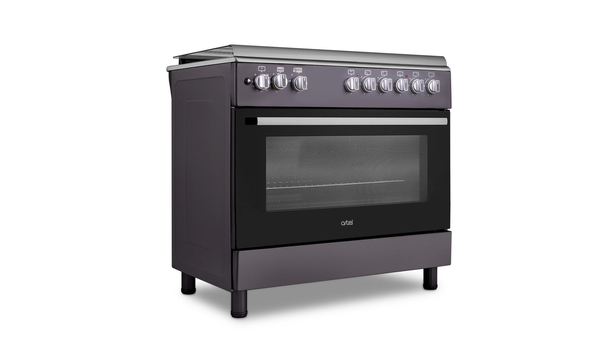 Комбинированная плита Artel Milagro F90 G Matte Black