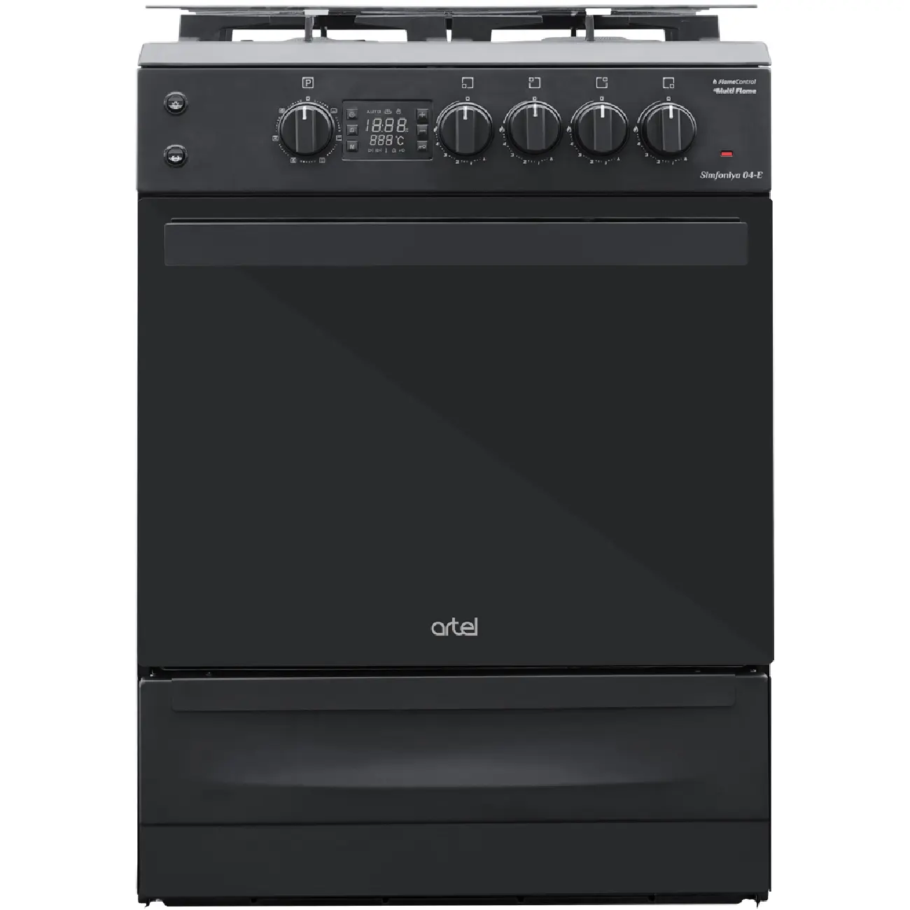 Комбинированная плита Artel Simfoniya 04-E Matte Black