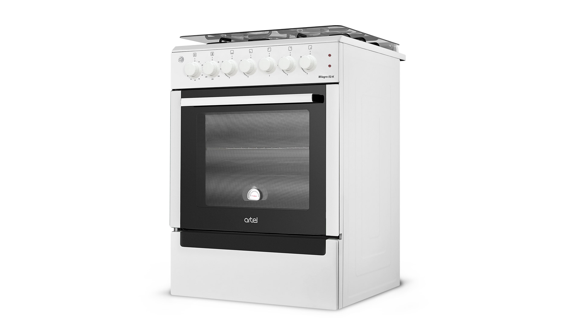 Комбинированная плита Artel GRAND MILAGRO 02-K WOK White