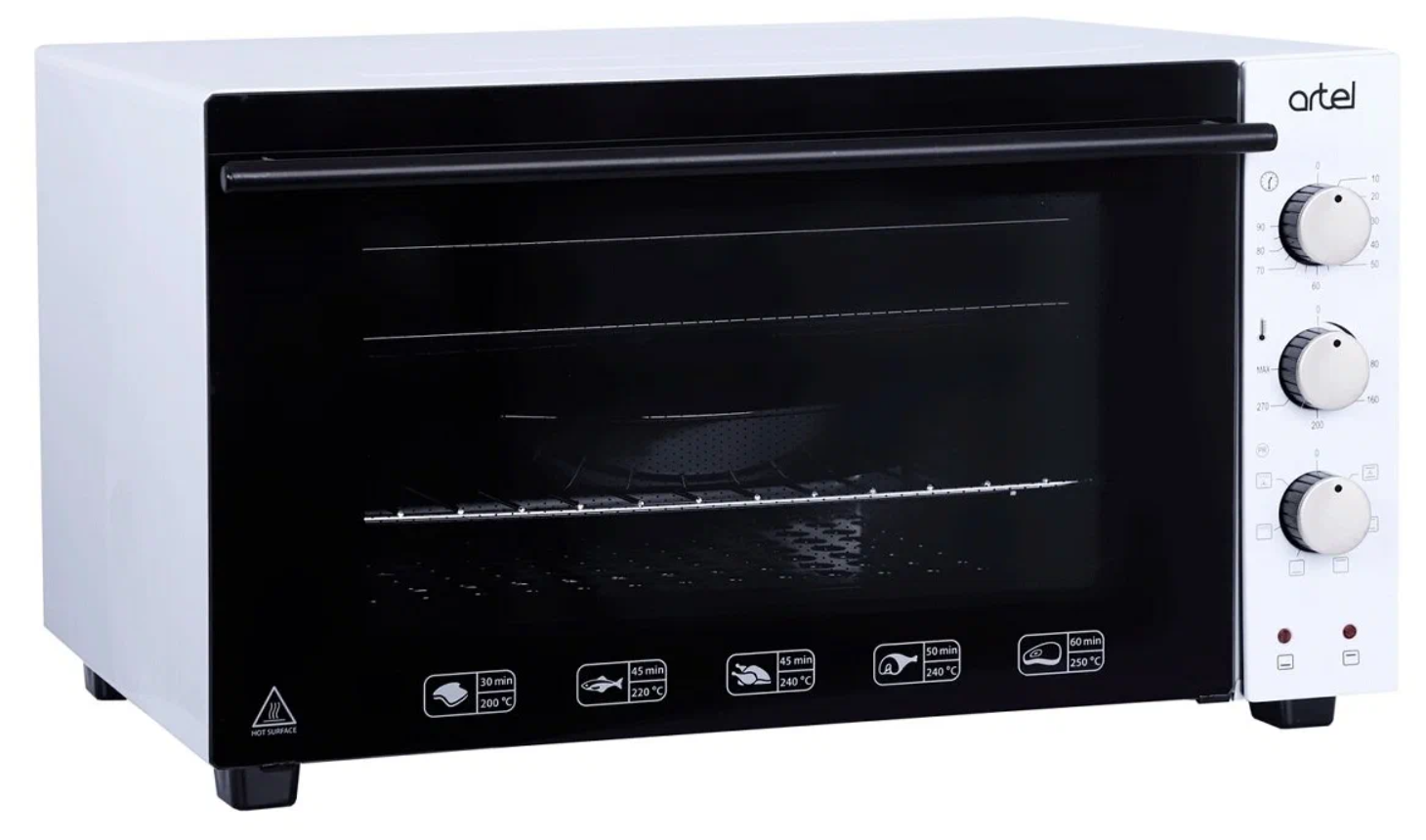 Мини-печь Artel 4218 E c Лампа Gray