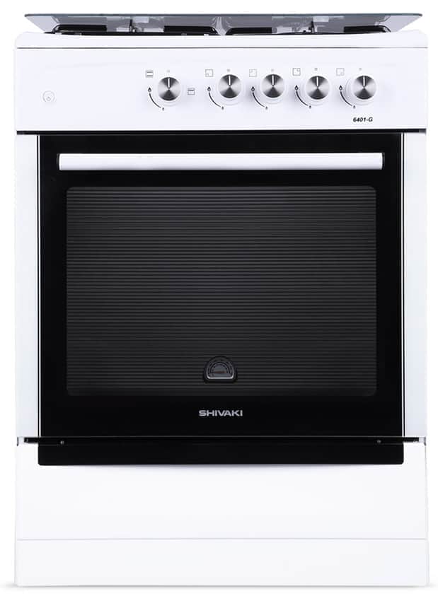 Газовая плита Shivaki 6401-G White