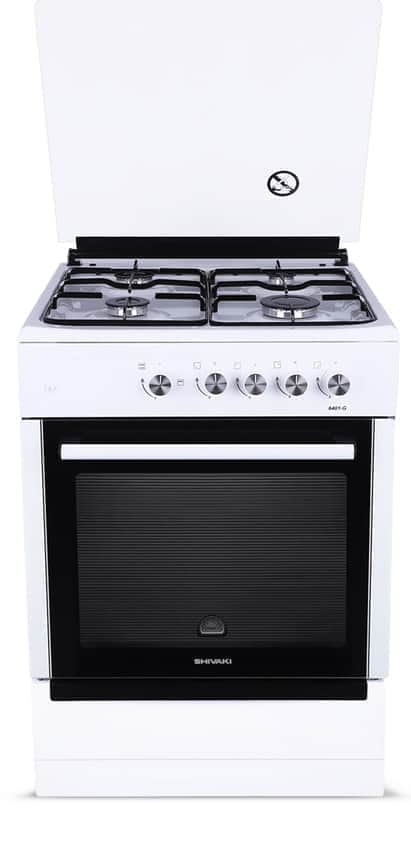 Газовая плита Shivaki 6401-G White