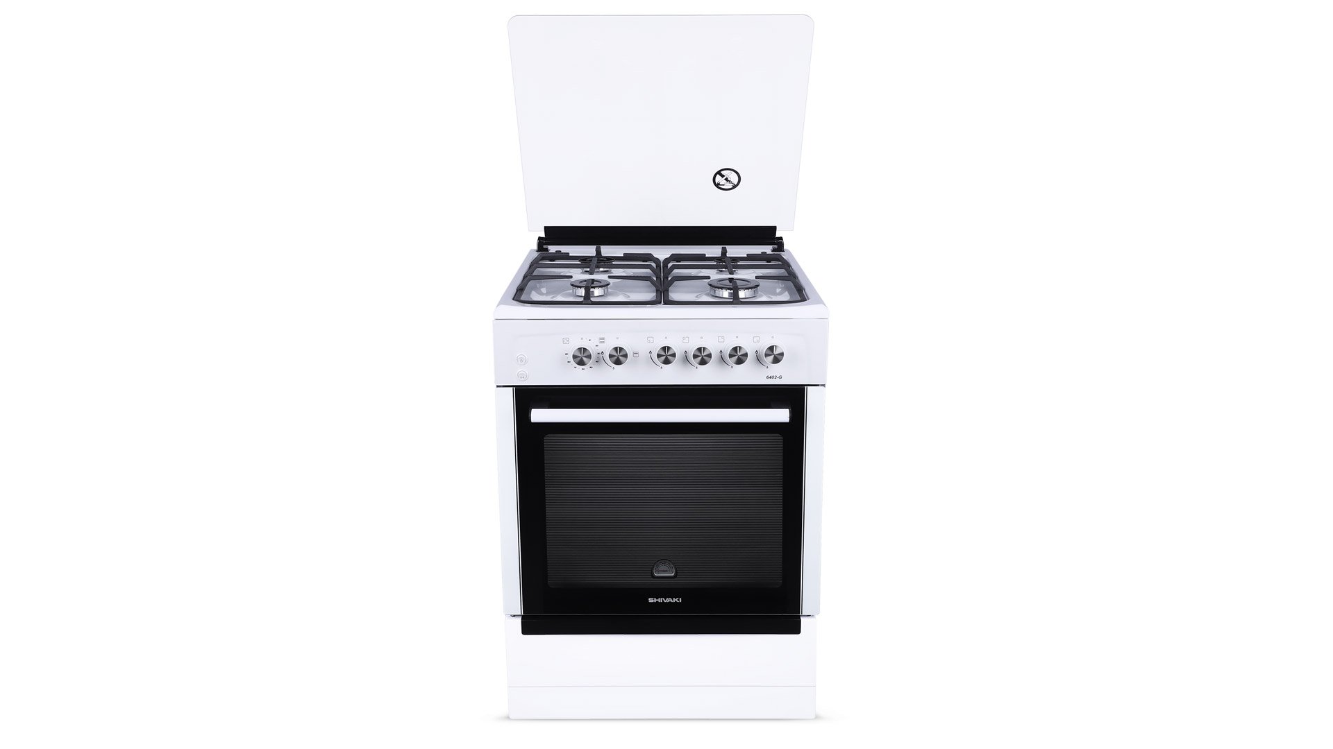 Газовая плита Shivaki 6402-G White