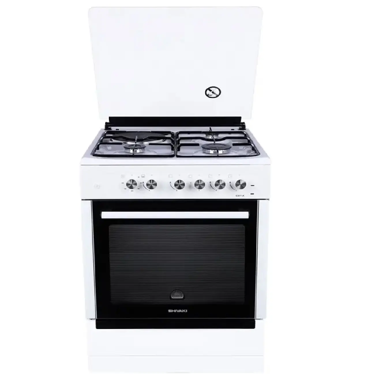 Газовая плита Shivaki 6300-K White