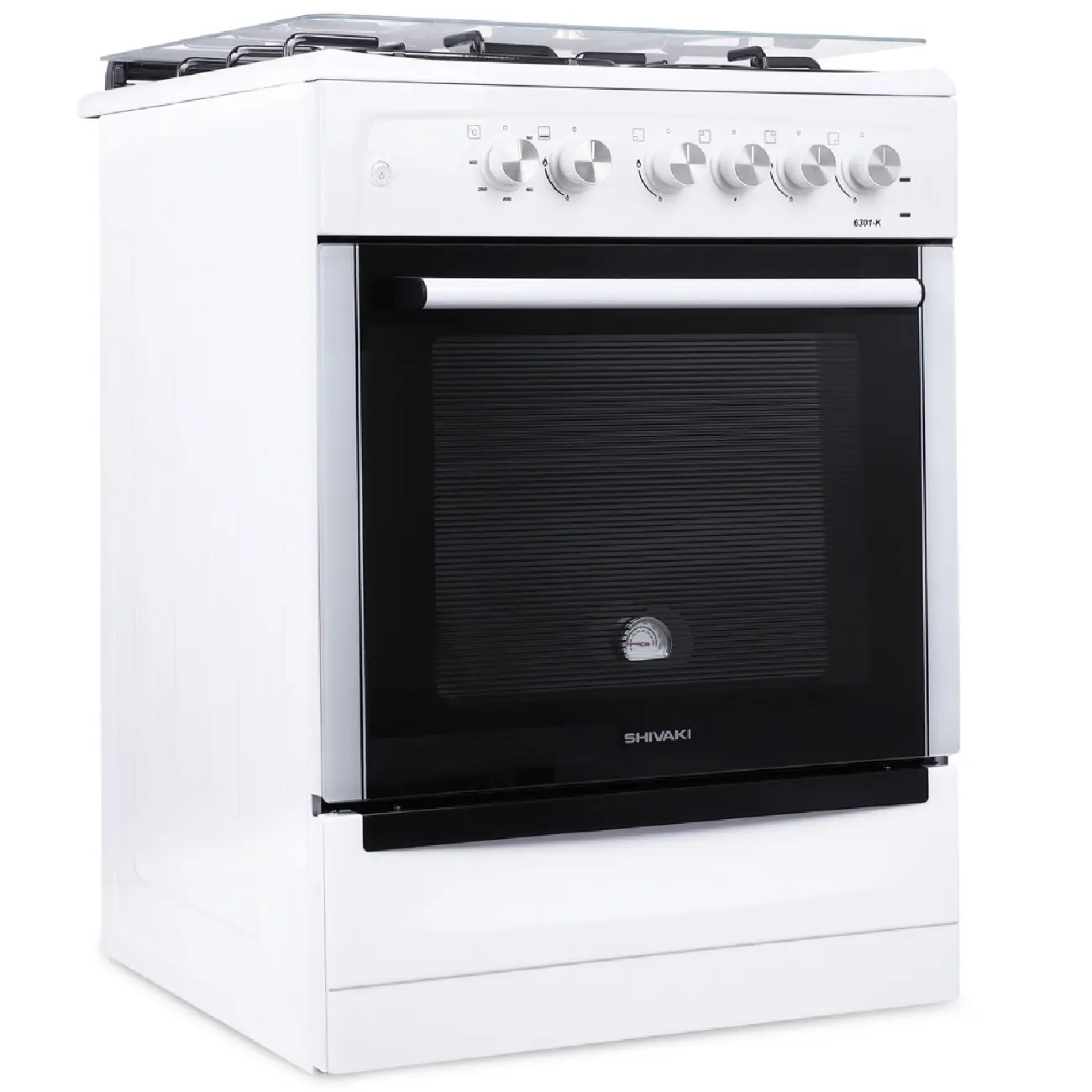 Газовая плита Shivaki 6301-K White