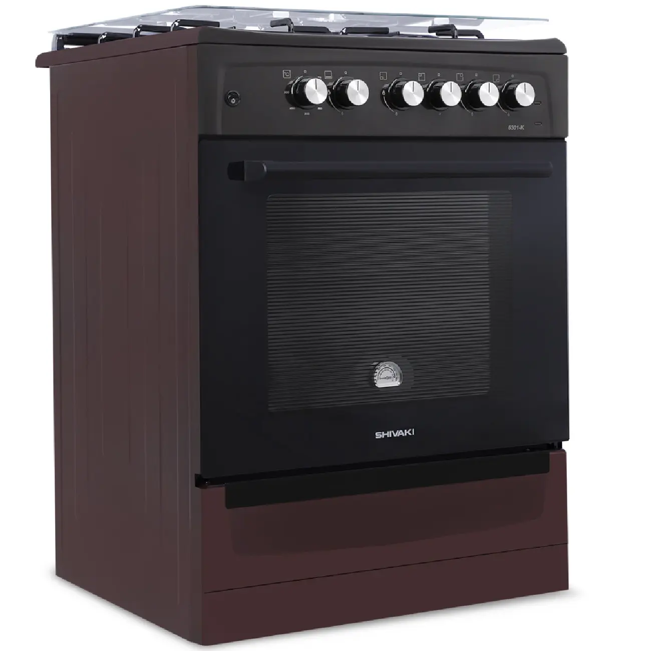 Газовая плита Shivaki 6301-K Brown