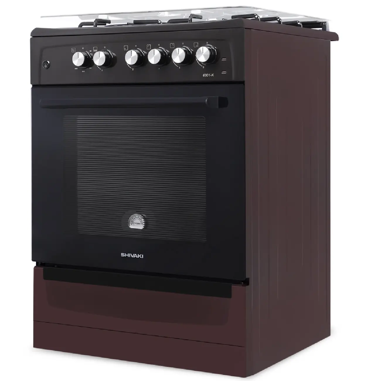 Газовая плита Shivaki 6301-K Brown