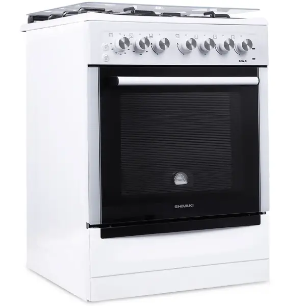 Газовая плита Shivaki 6302-K White
