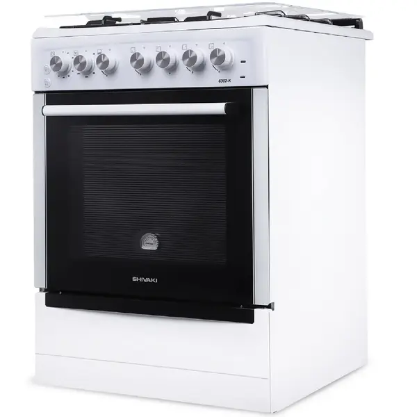 Газовая плита Shivaki 6302-K White