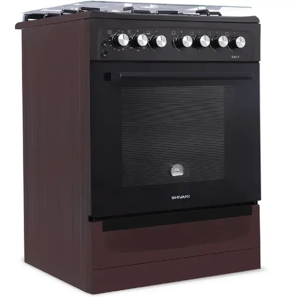 Газовая плита Shivaki 6302-K Brown