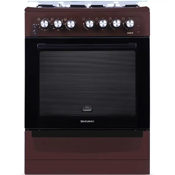 Газовая плита Shivaki 6302-K Brown