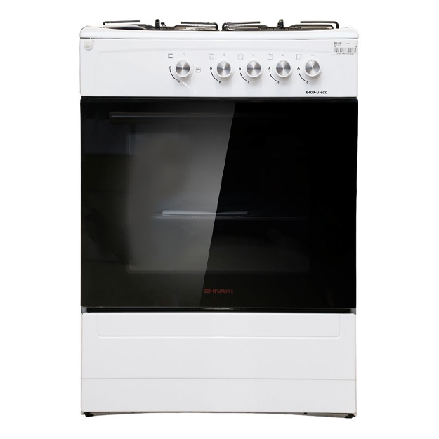 Газовая плита Eco 6300-K White
