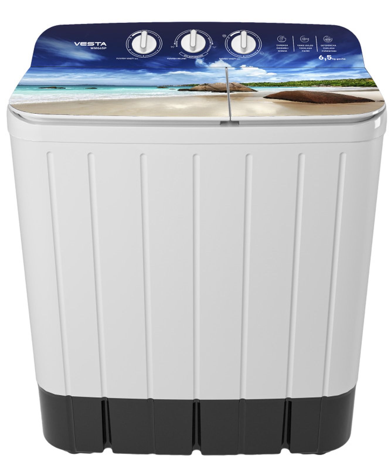 Стиральная машина Vesta WMG 65P 6.5кг Water 01