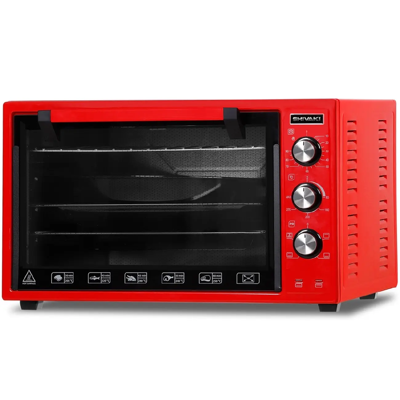 Мини-печь Shivaki 3618 Red
